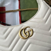 GUCCI MARMONT HALF MOON BAG